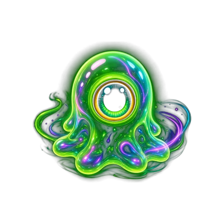 Blob at the Glow stage